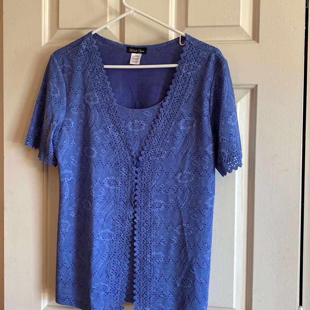 V neck dressy top